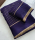 Viscose Georgette dark navy blue