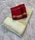 Viscose Georgette soft cream / off-white