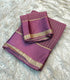 Viscose Georgette purple