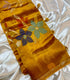 Banarasi paper silk Golden yellow
