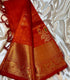 Mangalagiri Pattu Orange color