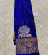 Blue Vintage Kancipattu saree