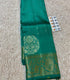 Green Vintage Kancipattu saree