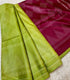 Green Semi Tussar Saree