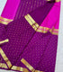 Purple Mysore Silk Saree