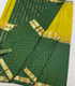 Yellow Green Mysore Silk Saree
