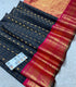 Dark Blue shaded Gadwal Pattu