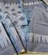 Handloom Gray Chanderi Silk Cotton Saree