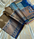 Gray Blue  Kanchi Pattu