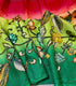 Green Floral Multicolored Kota Saree