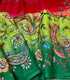Green Peacock Multicolored Kota Saree