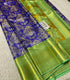 Blue Bridal Kanchi Pattu