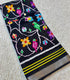 Black Mangalagiri Digital Print Saree