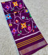 Purple Mangalagiri Digital Print Saree