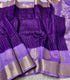 Purple Mysore Silk Saree