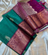 Sea Green Kanchi Pattu